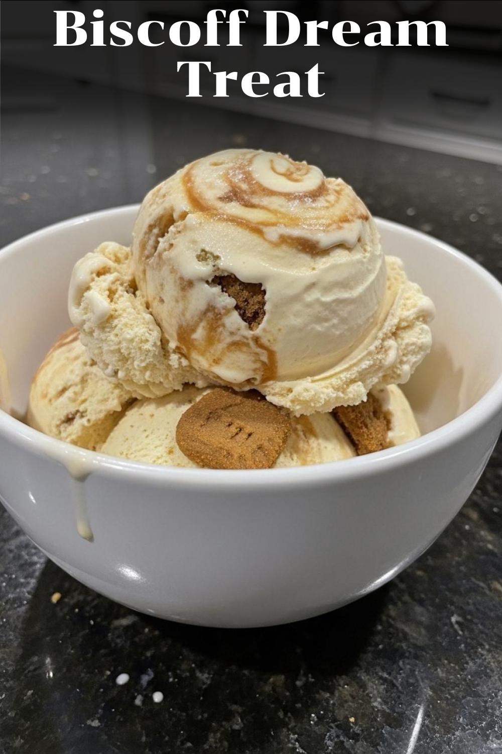 Whip Up Dreamy Cookie Butter Ice Cream Swirls at Home
